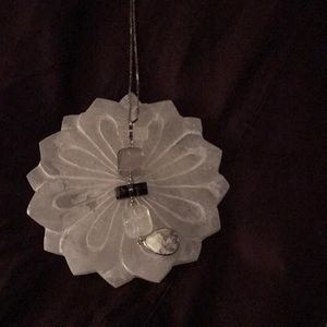Crystal and stone necklace
